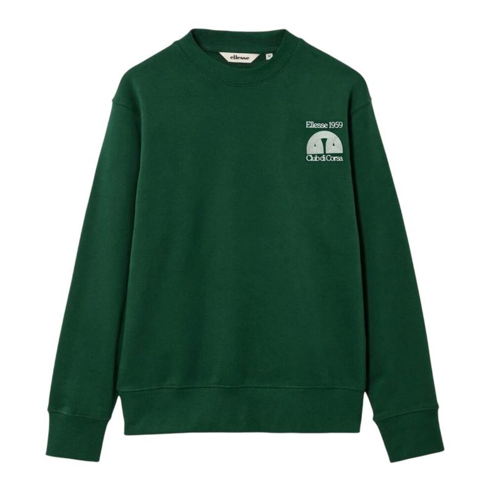 Ellesse Unisex Adult Club Di Corsa Sweatshirt / Dark Green